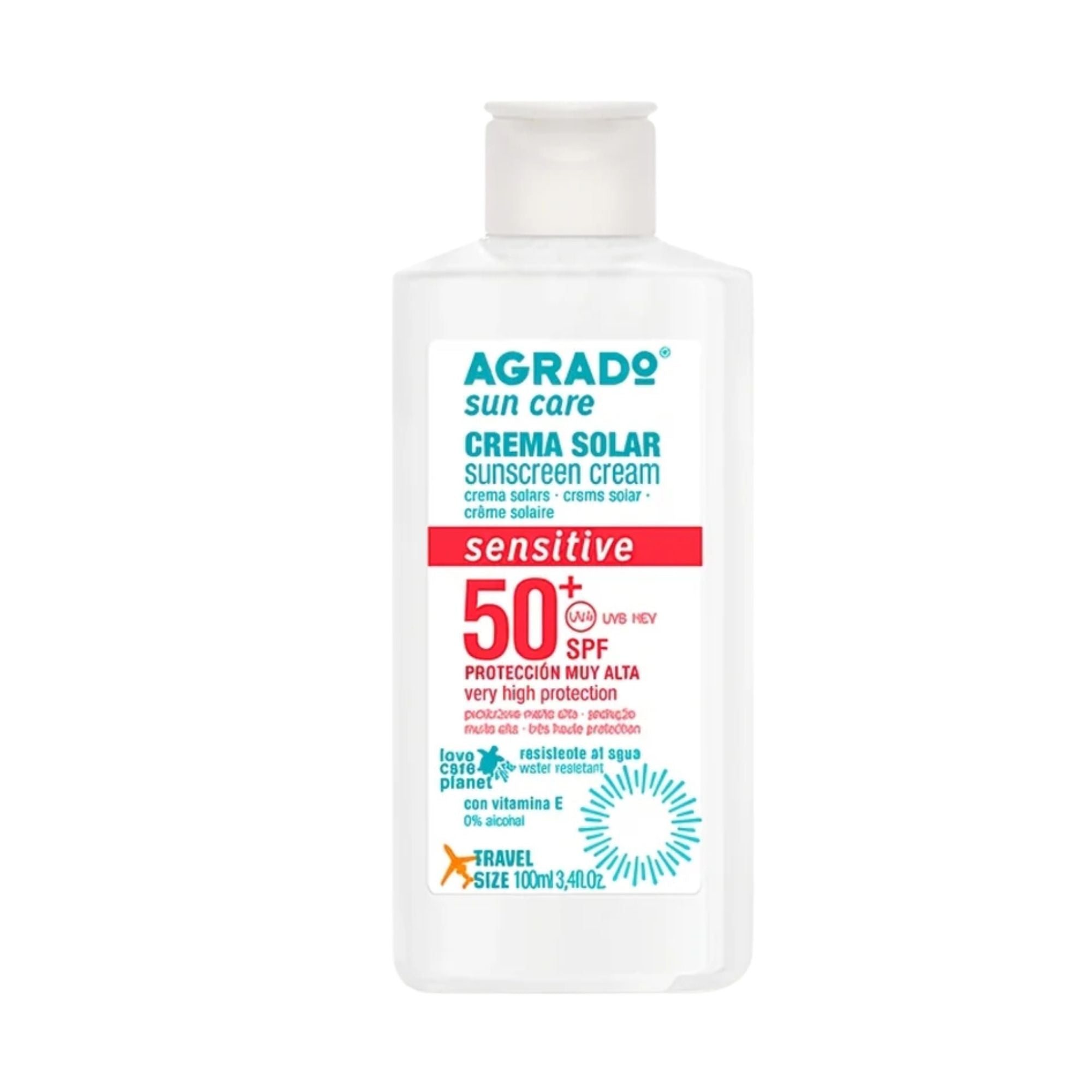 Agrado Sun Care Sensitive Sunscreen Cream SPF 50+