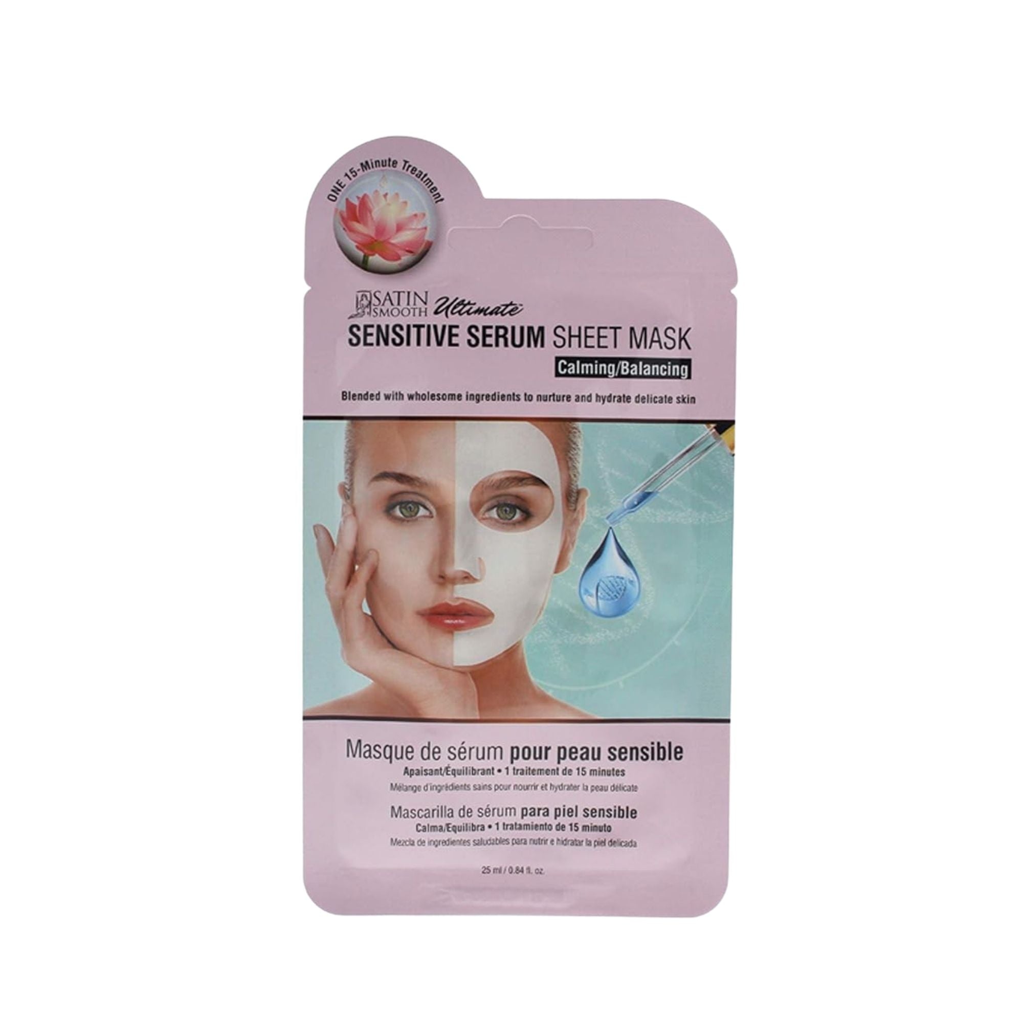 Satin Smooth Ultimate Sensitive Serum Sheet Mask
