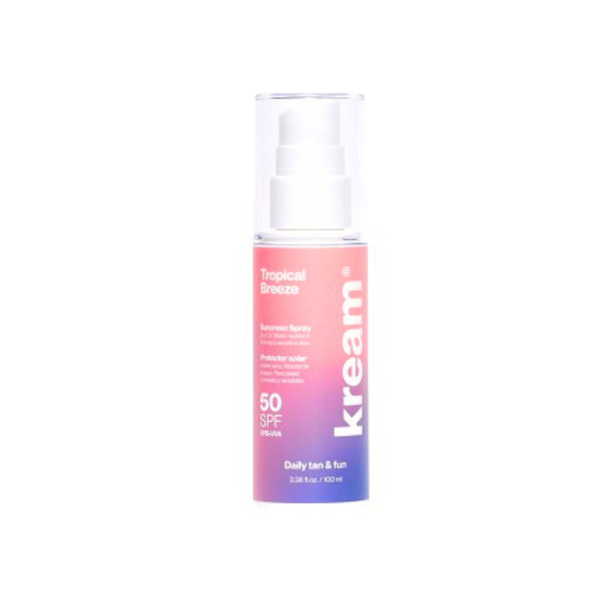 Kream Tropical Breeze Sunscreen Spray SPF 50